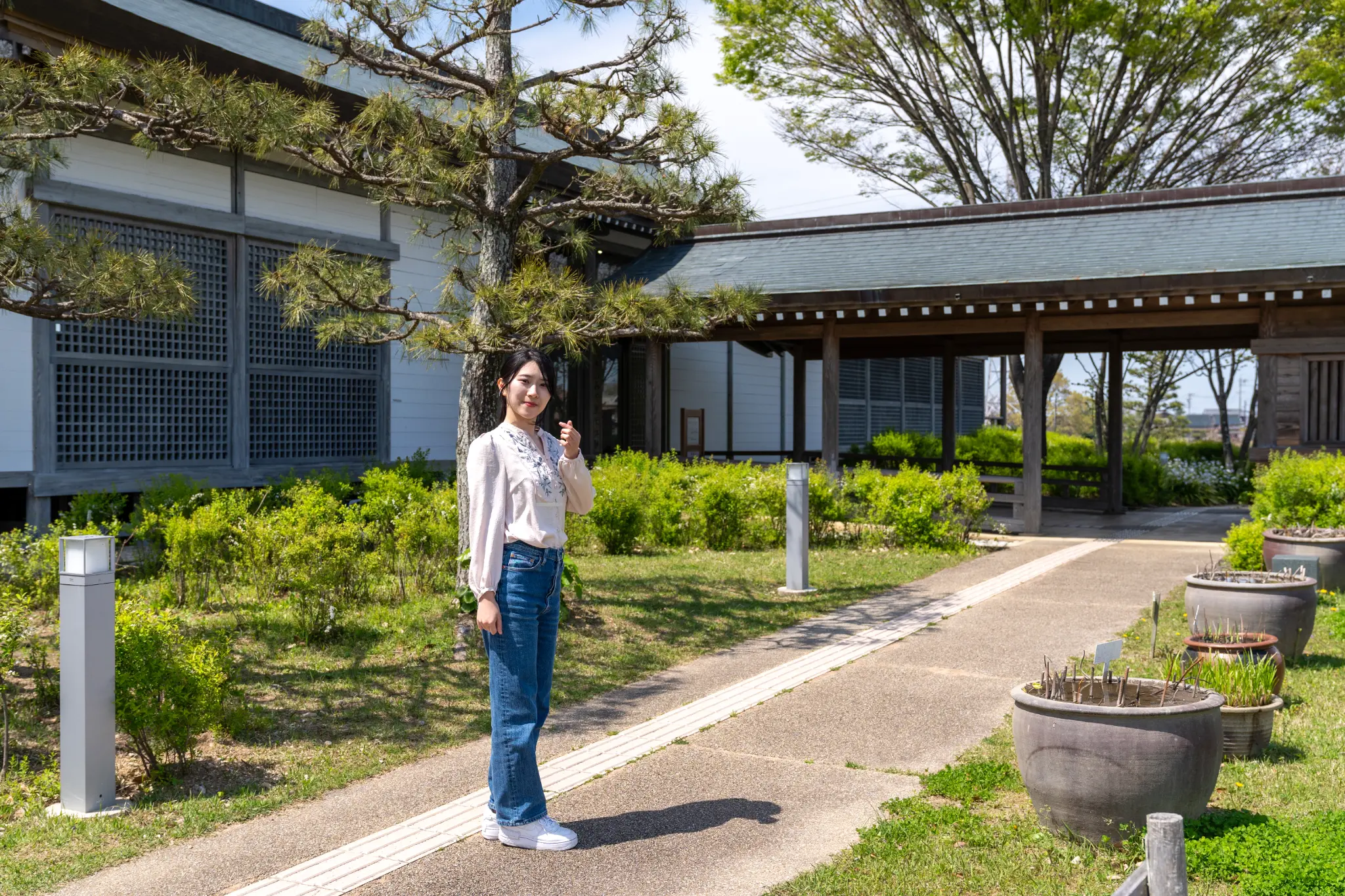 いつきのみや歴史体験館の実際の外観